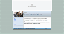 Desktop Screenshot of integratedlearningservices.com